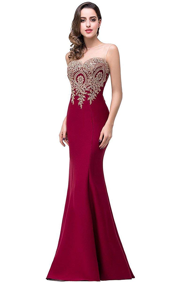 formal mermaid evening gowns