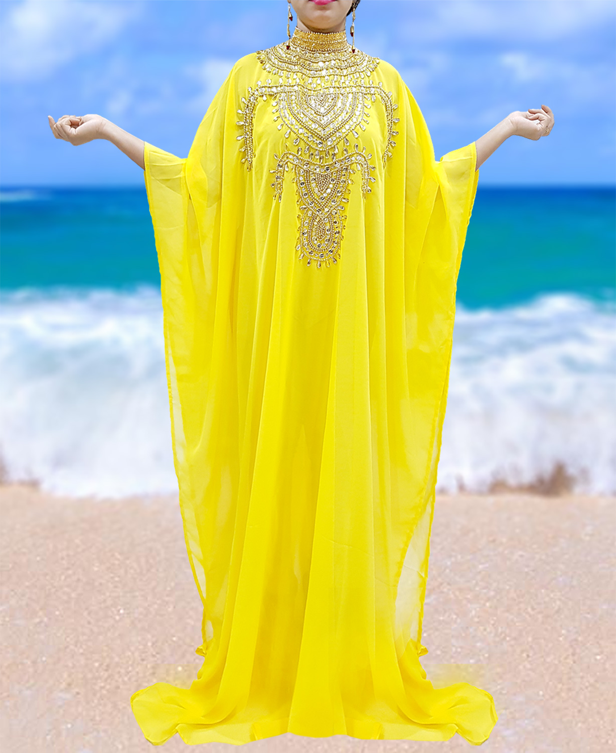 Crochet cover ups Sexy white beach sarong bikini cover up Long sleeve beach dress 2019 new 