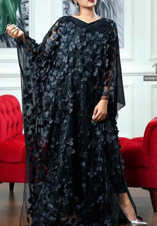 long black kaftan