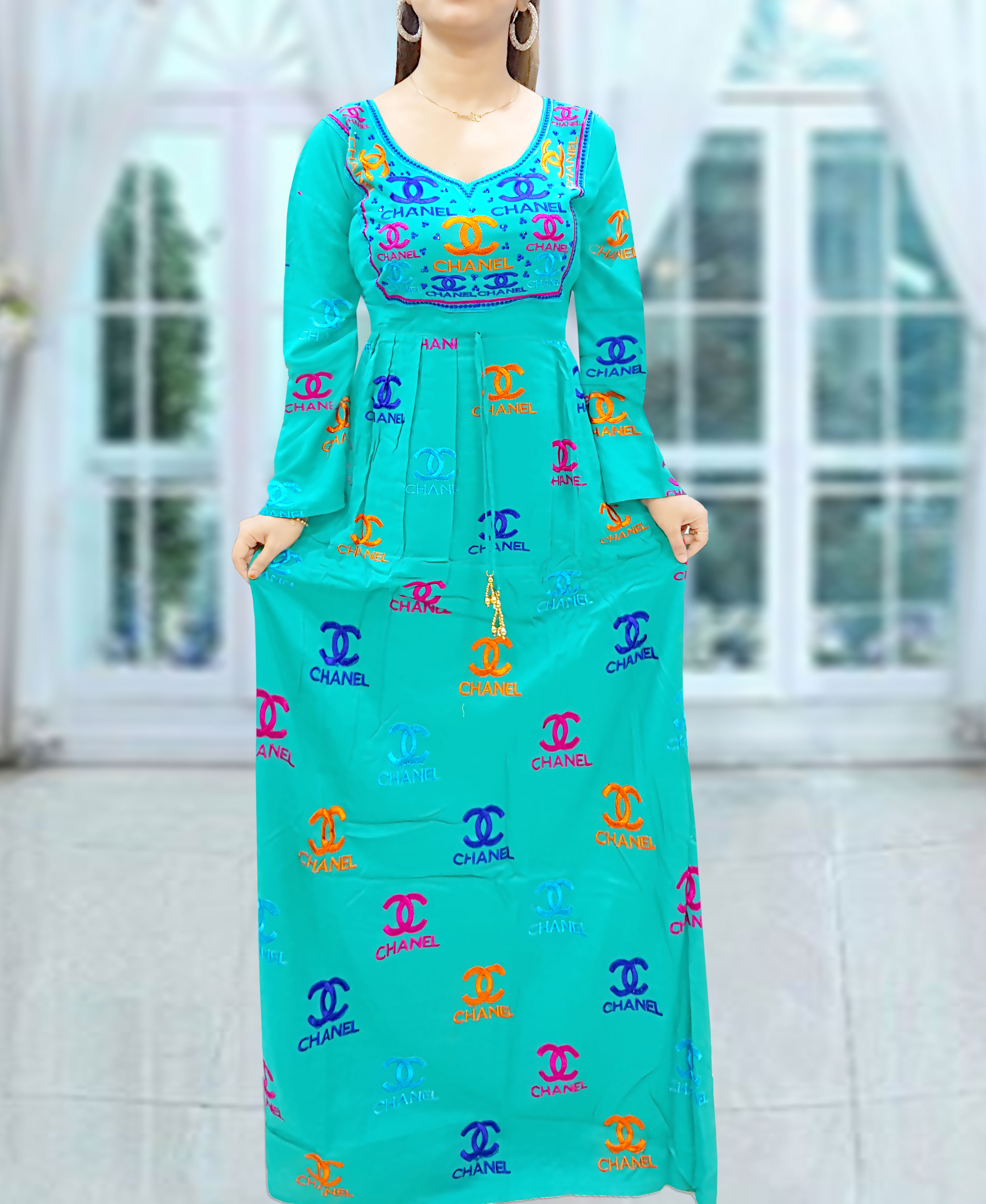 rayon gown online