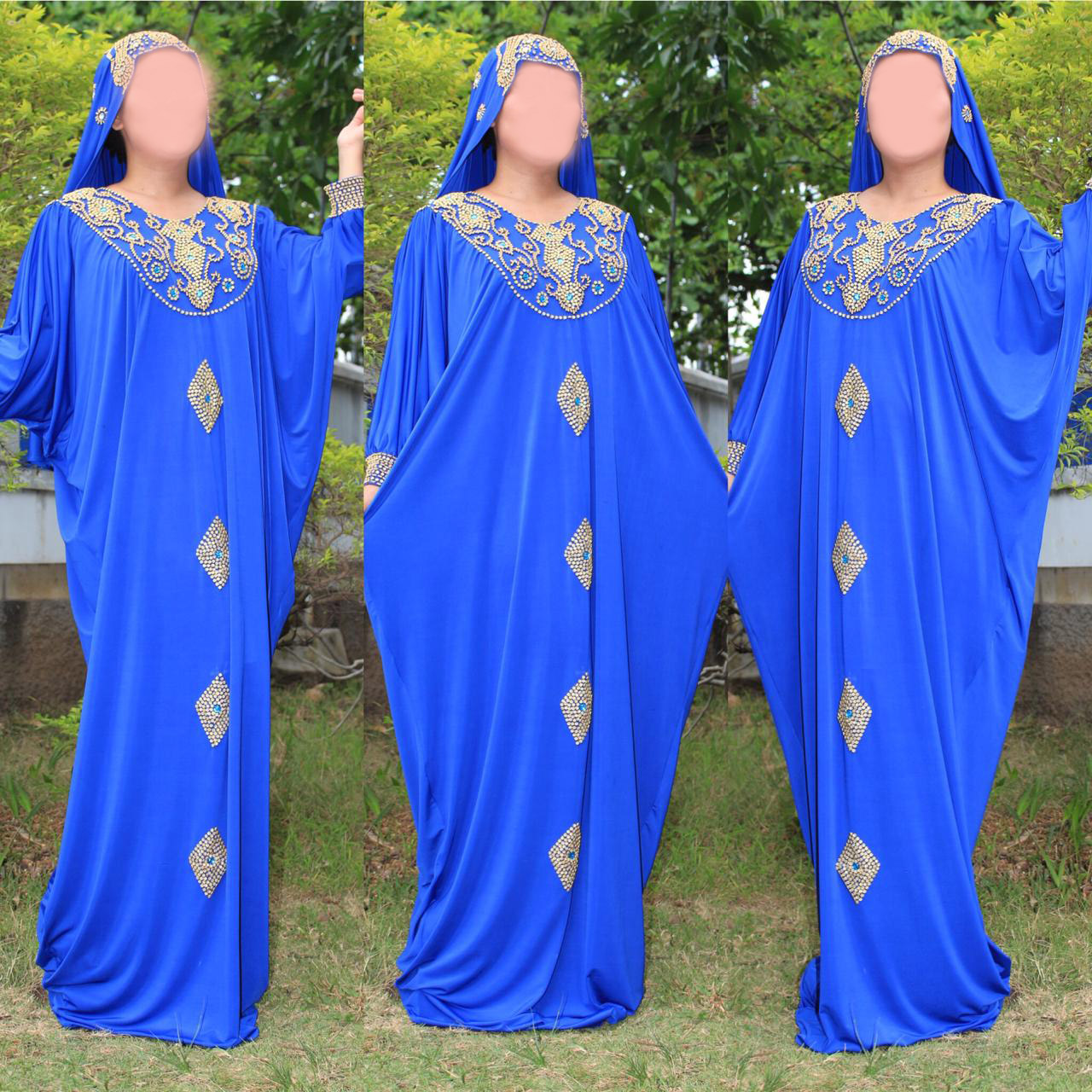ankara caftan gown