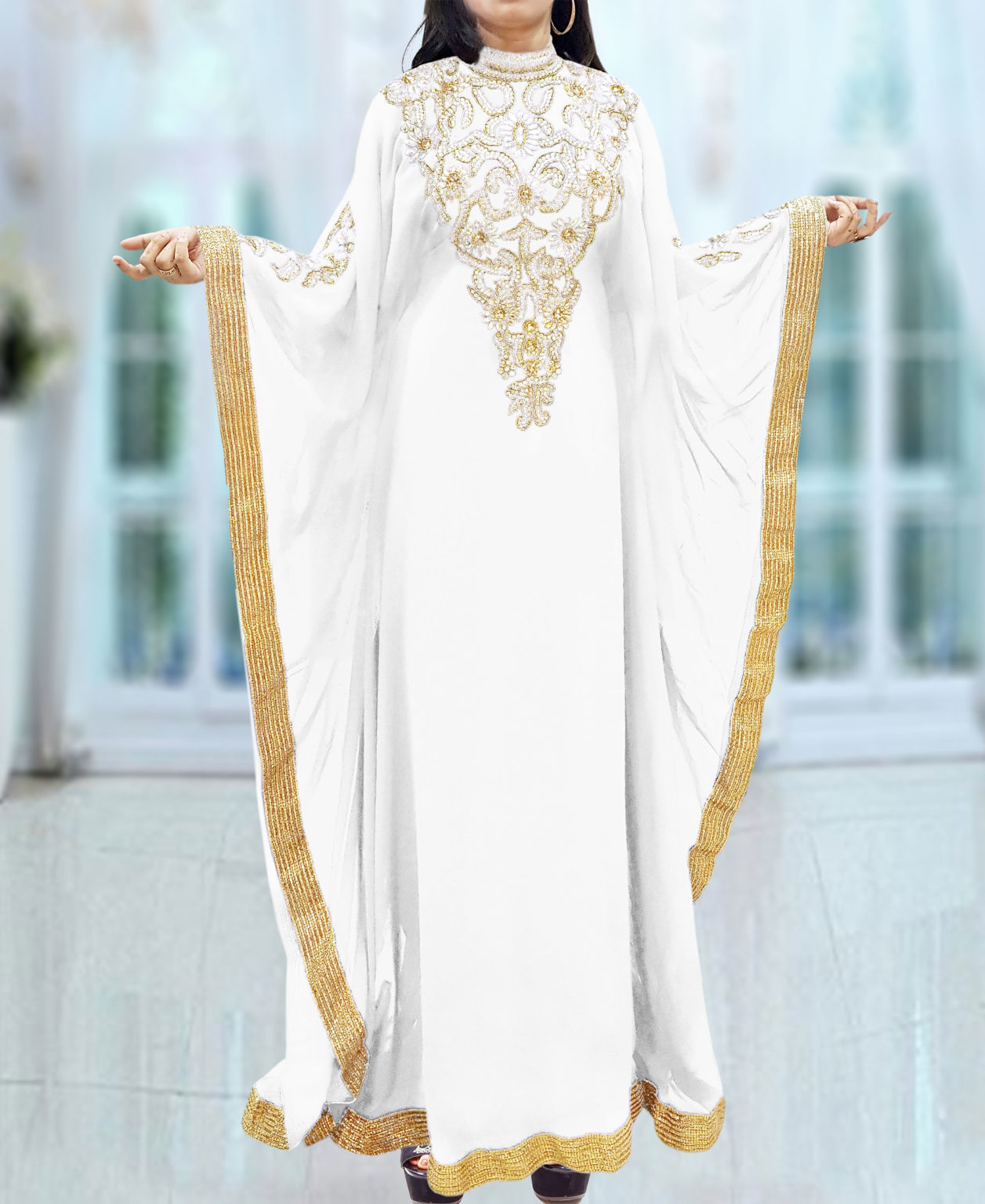 bottle green colour sharara suit