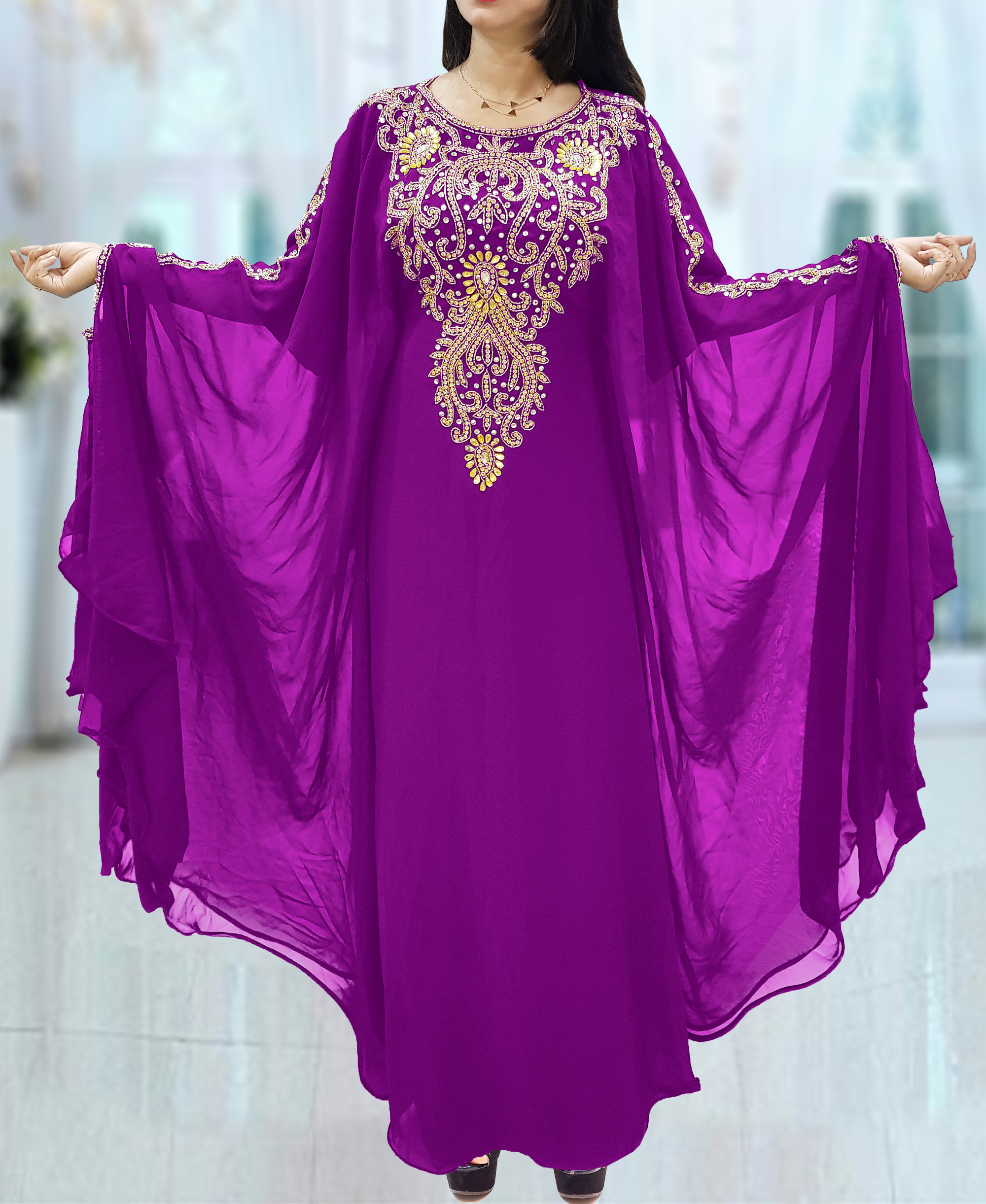 formal kaftan gown
